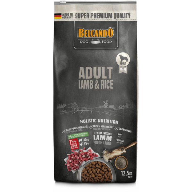 Belcando - Adult Lamb & Rice - 12.5kg