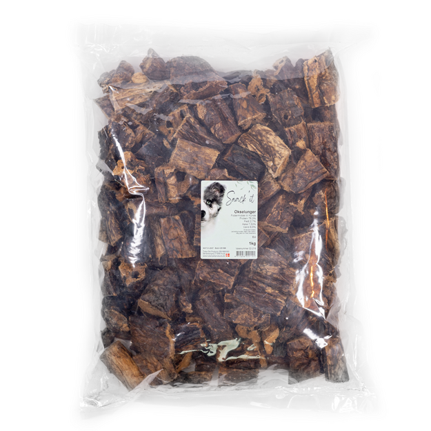 Snack’it - Beef Lungs  dog snack - 1kg