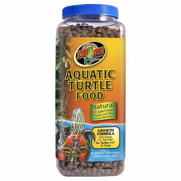 Zoo Med - Natural Aquatic Turtle Food - Growth Formula - 369 g