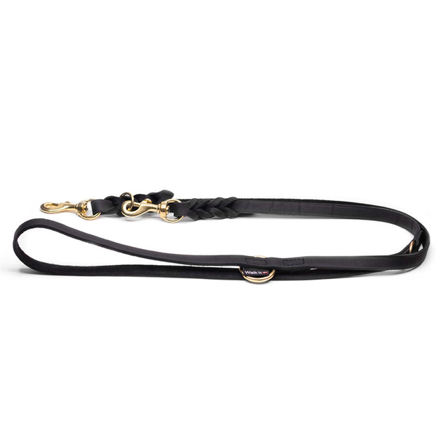 WalkFit - Walk'it Tracking Leash - Black - Medium 16mm-220cm