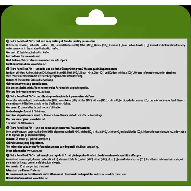Tetra - Pond Test 7in1 25pcs