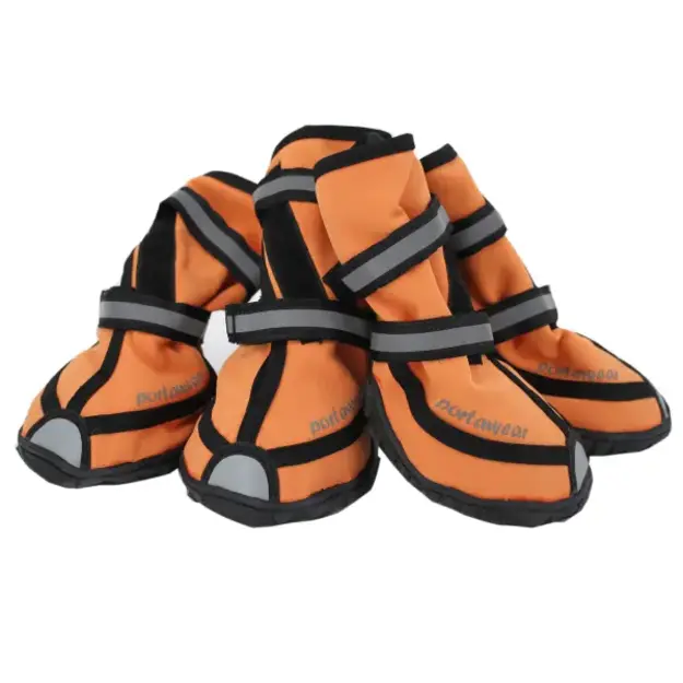 Porta - Dog Wear Boots - Orange - S - 4 pcs