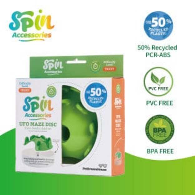 SPIN - UFO Maze Disc - green