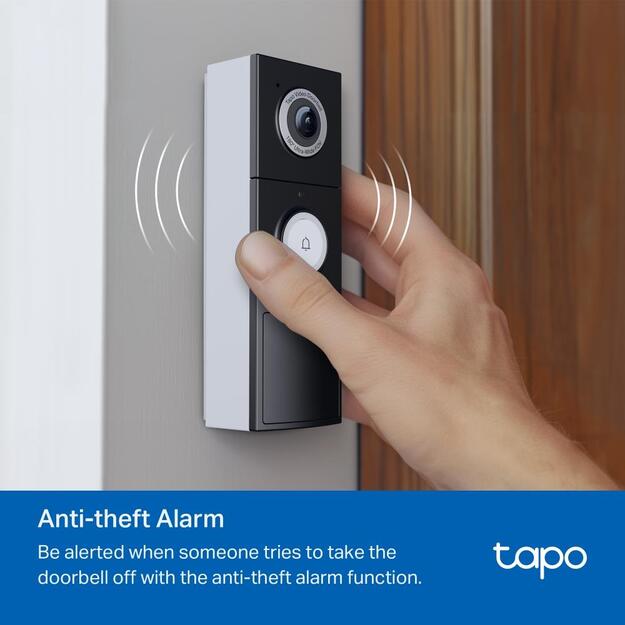 TP-Link - Tapo D235 Video Doorbell Camera