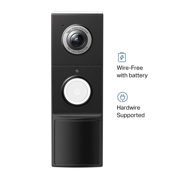 TP-Link - Tapo D235 Video Doorbell Camera