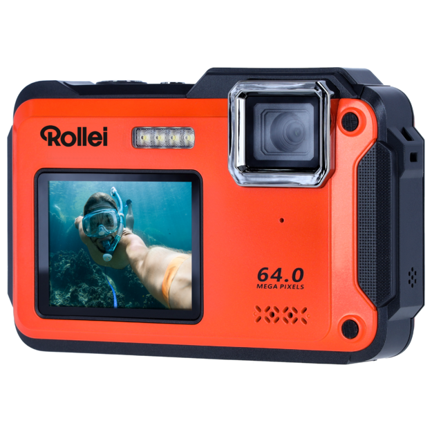 Rollei - Sportsline 64 camera selfie orange