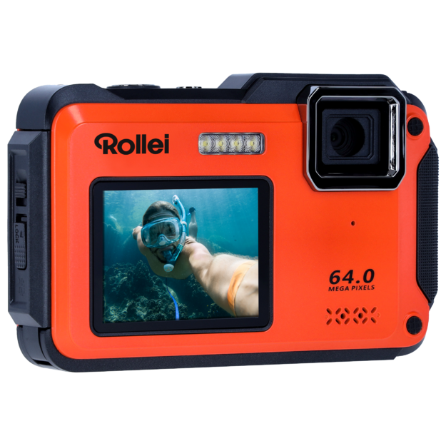 Rollei - Sportsline 64 camera selfie orange