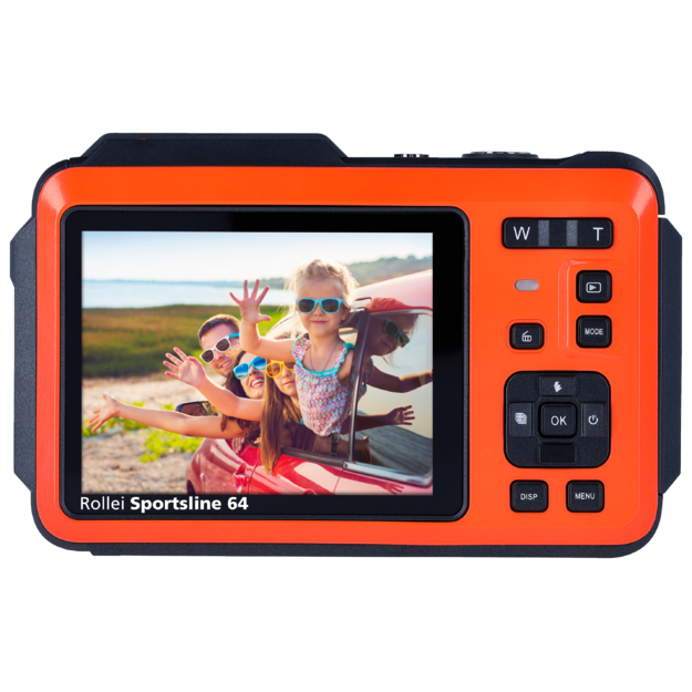 Rollei - Sportsline 64 camera selfie orange
