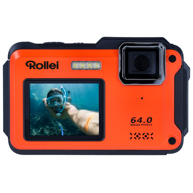 Rollei - Sportsline 64 camera selfie orange