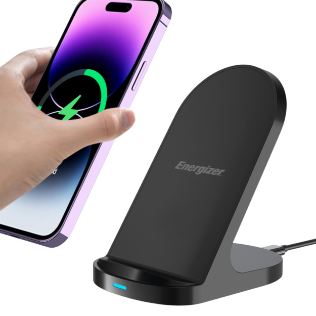 Energizer - QI Wireless Series WCP108 - USB-C 5V/2A, 9V/2A, 12V/1.67A