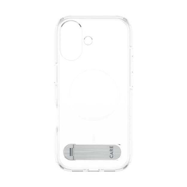 PanzerGlass - CARE Feature Case Transparent w. Kickstand & MagSafe - iPhone 17