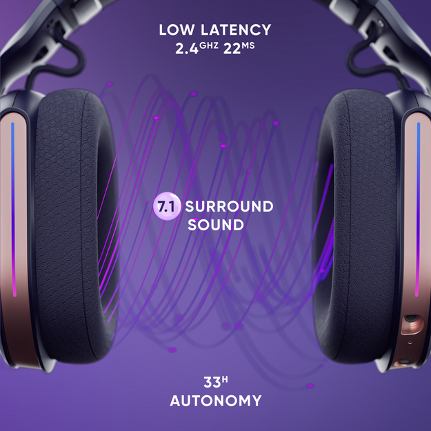 Oniverse - Wireless Gaming Headset Polaris - Sideral Blue