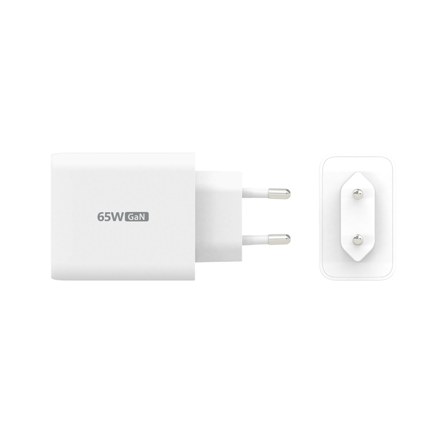 J5create - 65W GaN USB-C 3-Port Charger - EU