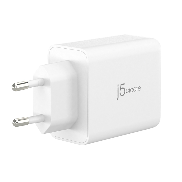J5create - 65W GaN USB-C 3-Port Charger - EU