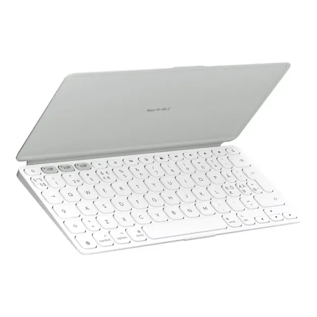 Logitech - Keys-To-Go 2 - Pale Grey - Pan - Nordic