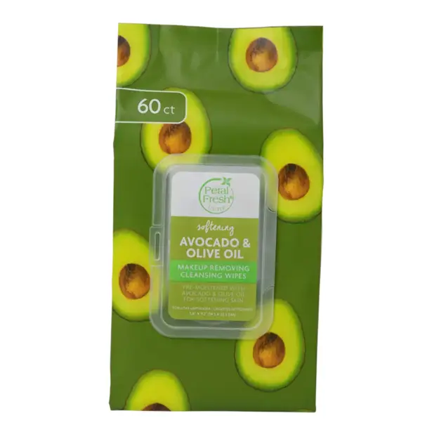Petal Fresh - Pure Avocado & Olive Oil Makeup Removing Wipes