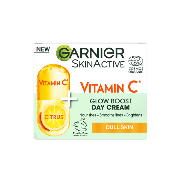 Garnier - Skin Active Vitamin C Glow Boost Day Cream - 50ml