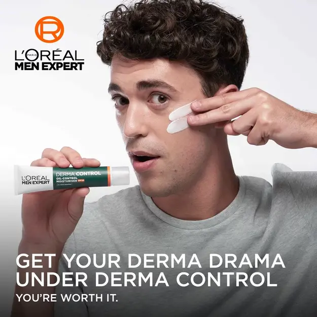 L'Oréal Paris - Men Expert - Derma Control Day Cream - SPF 30 - 40 ml