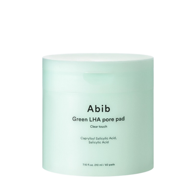 Abib - Green LHA Pore Pad Clear Touch - Green - 60 pads