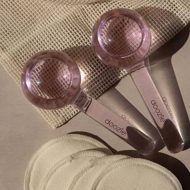 doozie - Facial Ice Globes 2-Pack Light Pink
