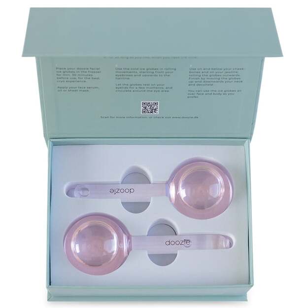 doozie - Facial Ice Globes 2-Pack Light Pink
