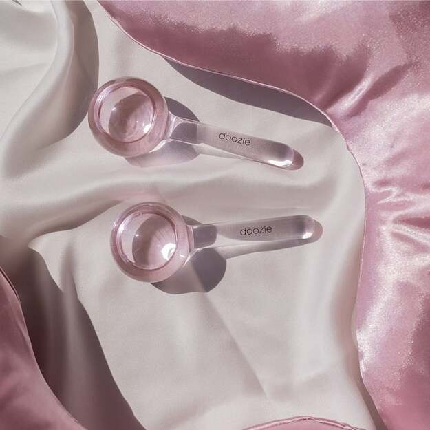 doozie - Facial Ice Globes 2-Pack Light Pink