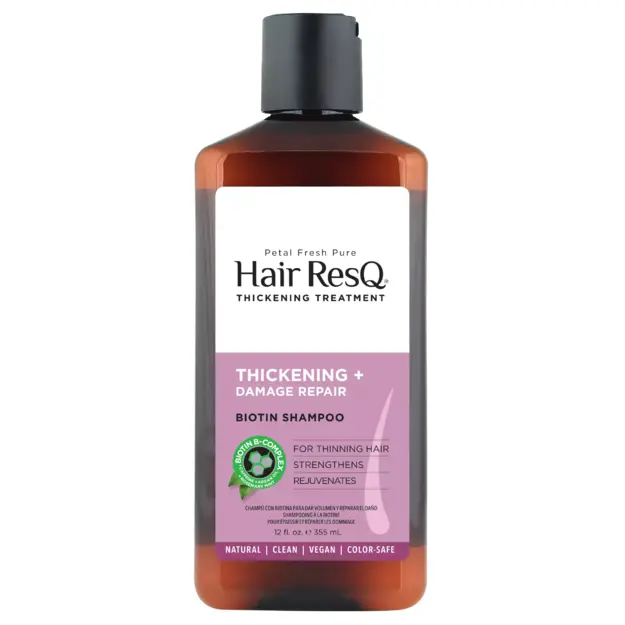 Petal Fresh - Hair ResQ Thickening + Damage Repair Shampoo - 355 ml.