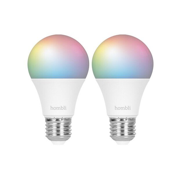 Hombli -  E27 Smart Bulb -  Color And Tunable White - Promo Pack