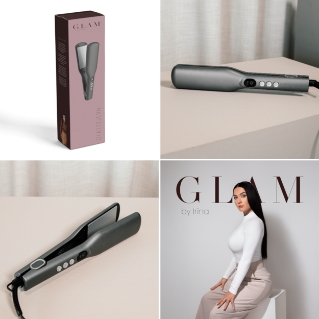 GLAM By Irina - GLAM Hair Straightener - Wide