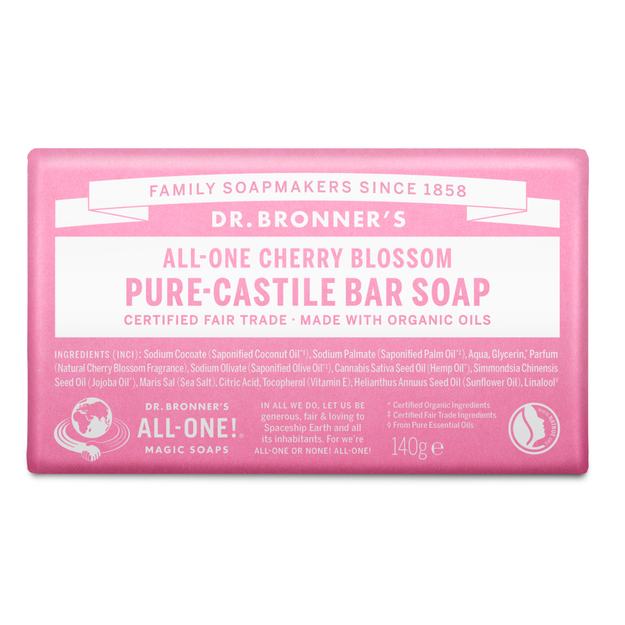 Dr. Bronner's - Bar Soap Cherry Blossom 140 g