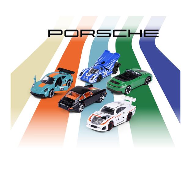 Majorette - Porsche 5 Pieces Giftpack (8502105002)