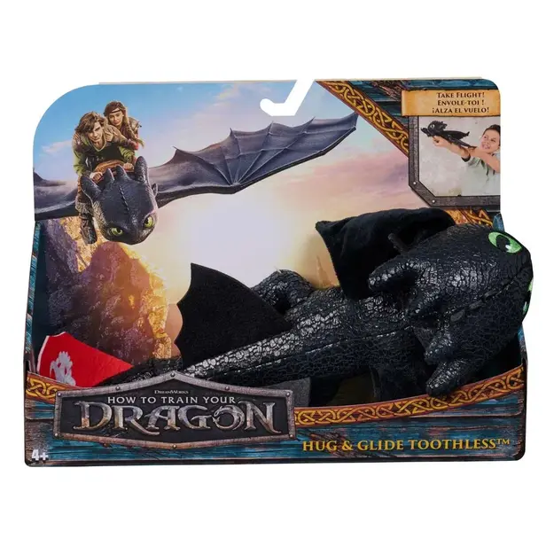 Dragons Movie Gliding Hug Toothless Plush 30 cm (6072913)