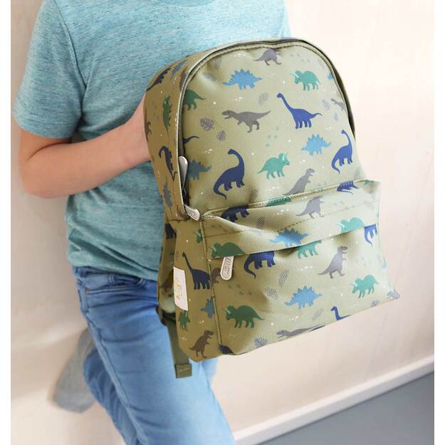 A little lovely company - Little Backpack - Dinosaurs - 22 x 30 x 10 cm