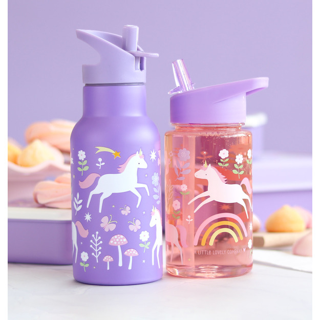 A little lovely company - Stainless steel drinking bottle - Unicorn dreams (DBSSUD77)