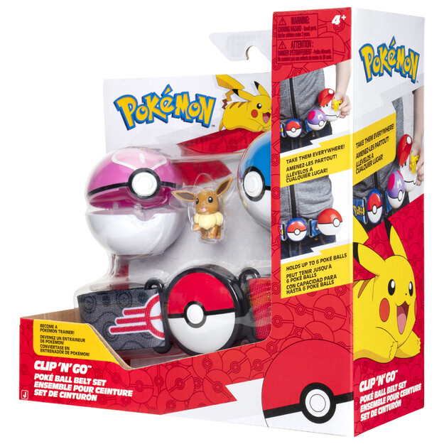 Pokémon - Clip N Go Belt Set Eevee (PKW4167)