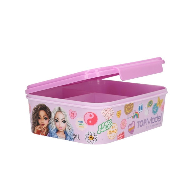 TOPModel - Lunchbox GIRL POWER - Purple-Pink (413408)