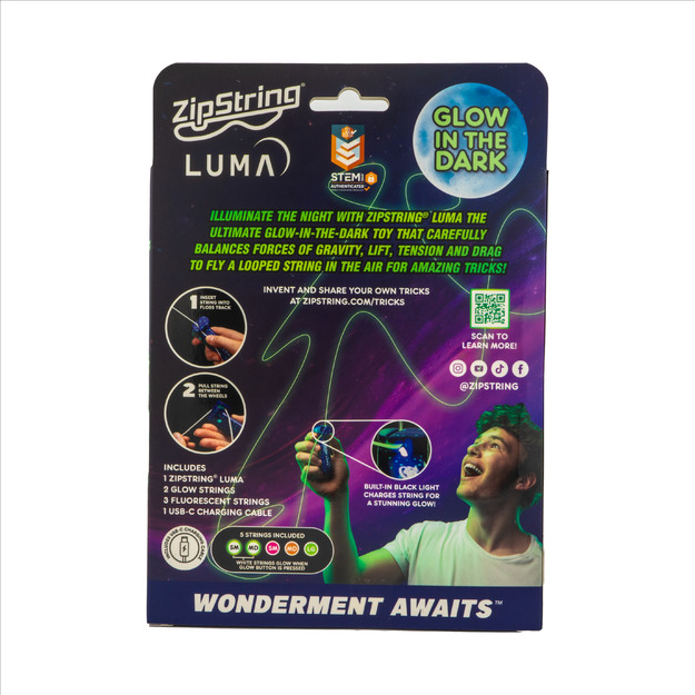 ZipString - Luma, Glow in the Dark (50246)