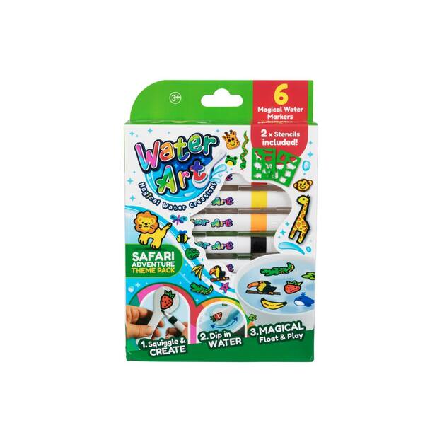 Water Art - 6 Pack - Safari