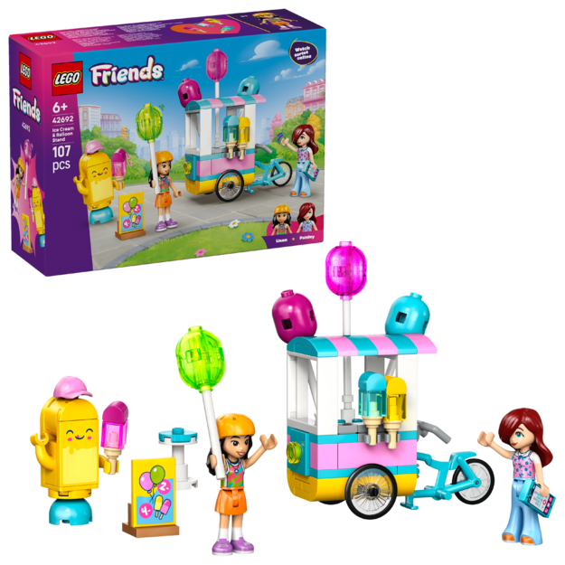 LEGO - LEGO Friends - Ice Cream & Balloon Stand (42692)