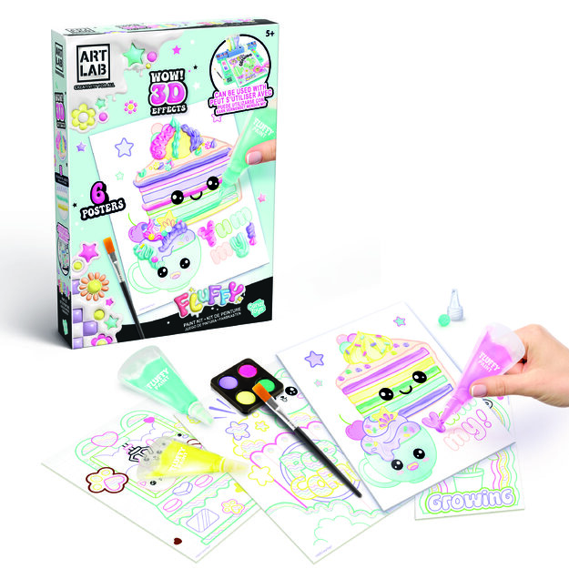 Art Lab - Fluffy Paint Kit (123019)