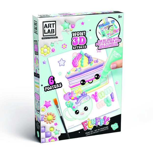 Art Lab - Fluffy Paint Kit (123019)