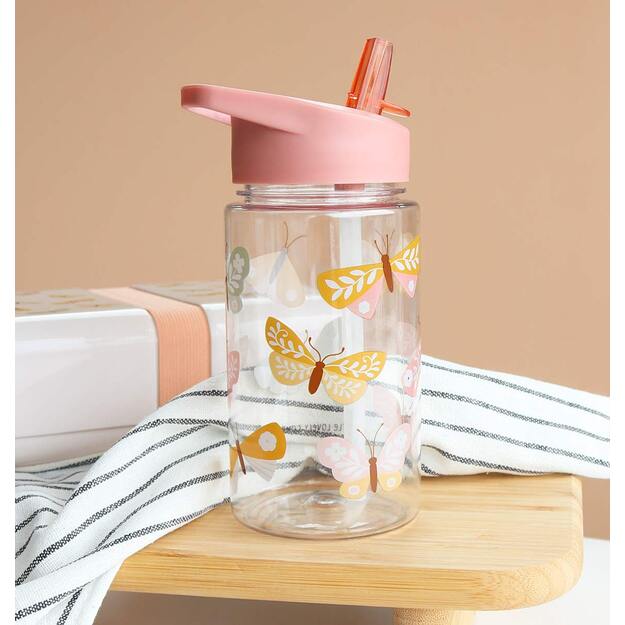 A little lovely company - Drink bottle - Butterﬂies - 7.3 x 16.5 x 7.3 cm