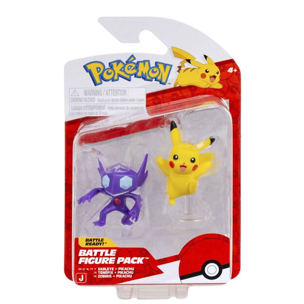 Pokémon - Battle Figure 2 pack - Sableye & Pikachu (PKW4062)