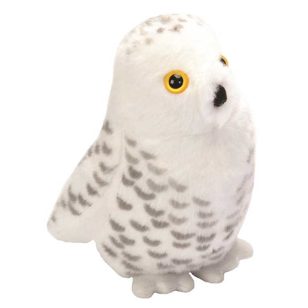 Wild Republic - Plush Toy Bird With Sound 18 cm Snowy Owl (808035)