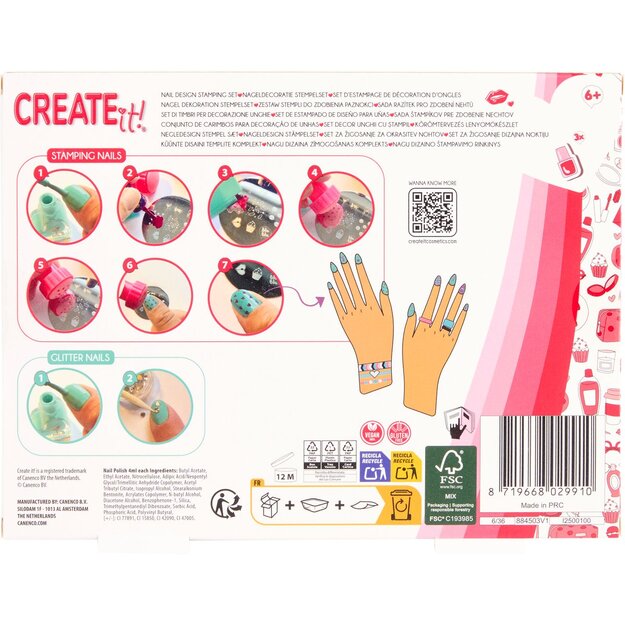 Create It! - Nail Decoration Stampy Set (884503V1)