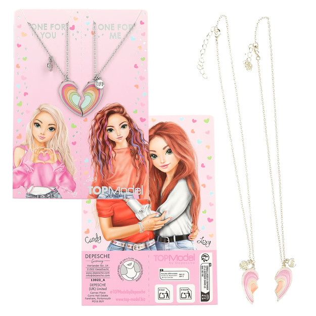 TOPModel - BFF Necklace - 40 cm chain with 5 cm extension (413923)
