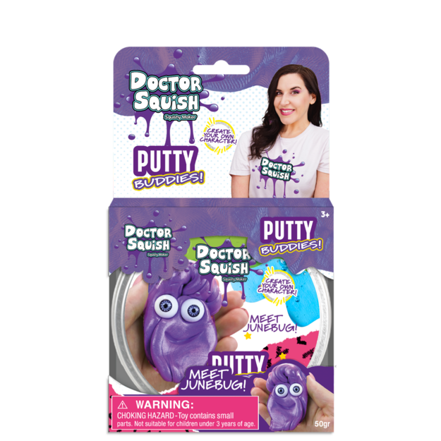 Doctor Squish - Junebug (Purple) - Putty Buddies 50g (107465)