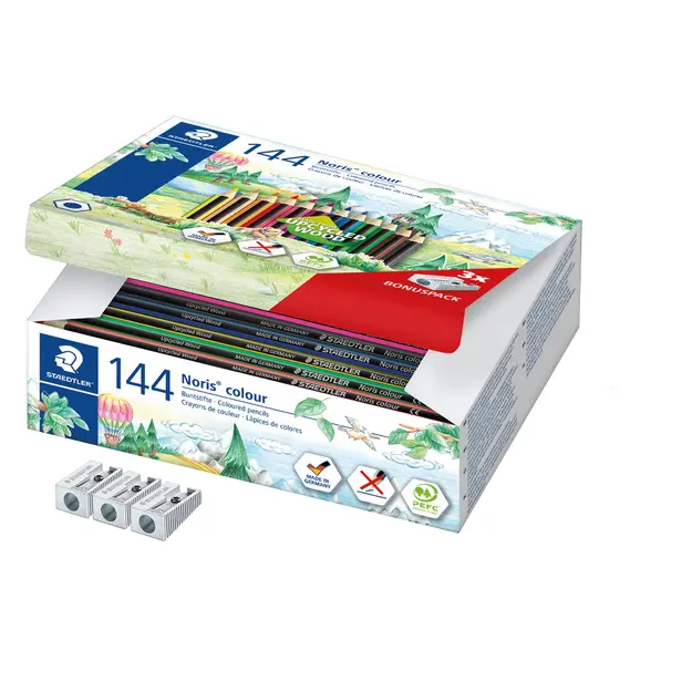 Staedtler - Colour Pencil, Noris colour - 144 pcs. (185 C144)