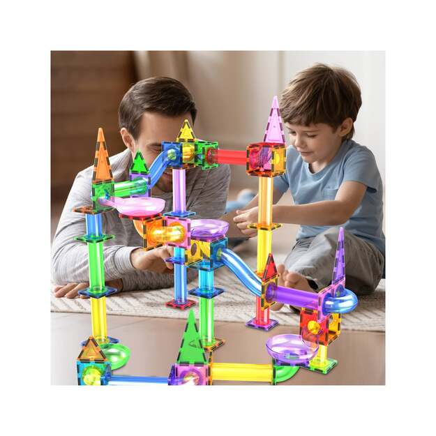 Picasso Tiles - Magnetic Marble Run Set (150 pcs) (PTG150)