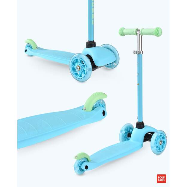 Bold Cube - Children's Scooter - Tenny 3 Wheel Scooter Blue (SKY004)